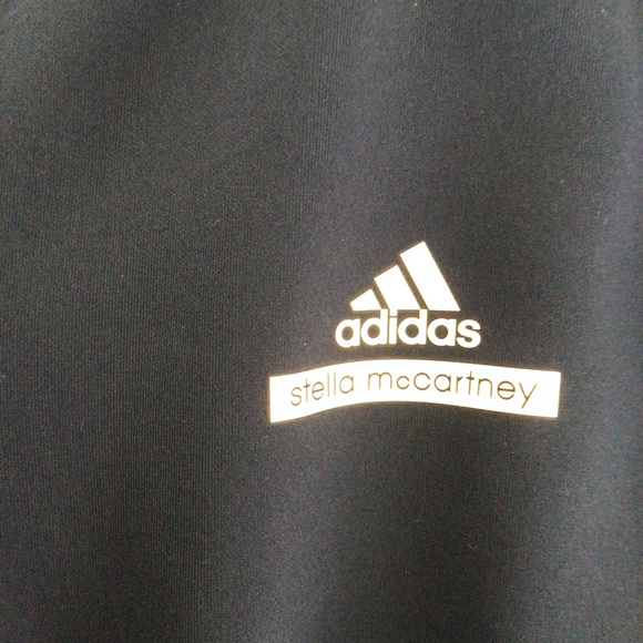 STELLA MCCARTNEY X ADIDAS BLUE CROP BOMBER JACKET SMALL - Picture 14 of 16